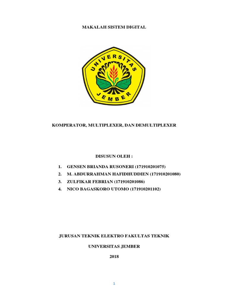 Makalah Sistem Digital | PDF
