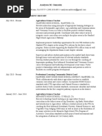 Analyssas Resume - Teaching Edition