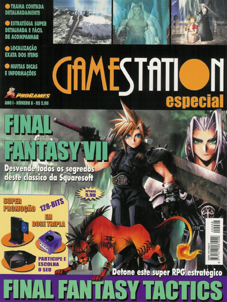 Gamers Book Final Fantasy 7 Revistas
