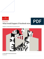 What would happen if Facebook were turned off