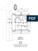 Ground Floor Area 602.03 SQ - FT Site Plan Land Area As Per Lalpurja 861.187 SQ - Ft. (0-2-2-0.26) As Per Site 851.437 SQ - Ft. (0-2-1-3.80)