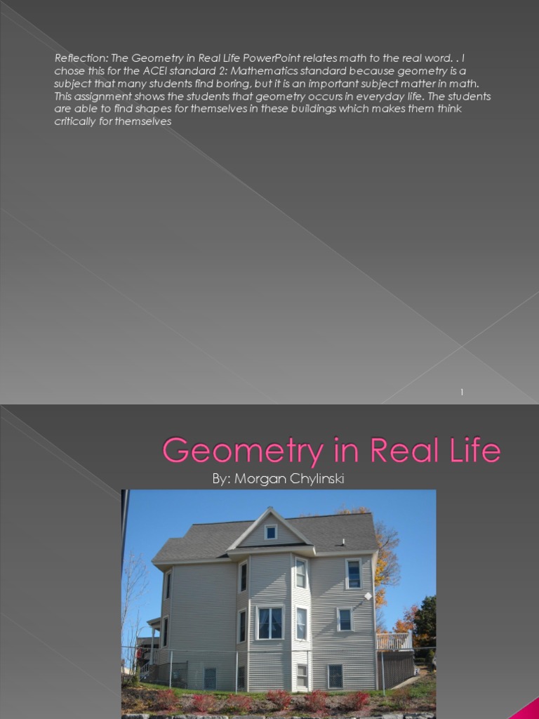 essay on geometry in real life