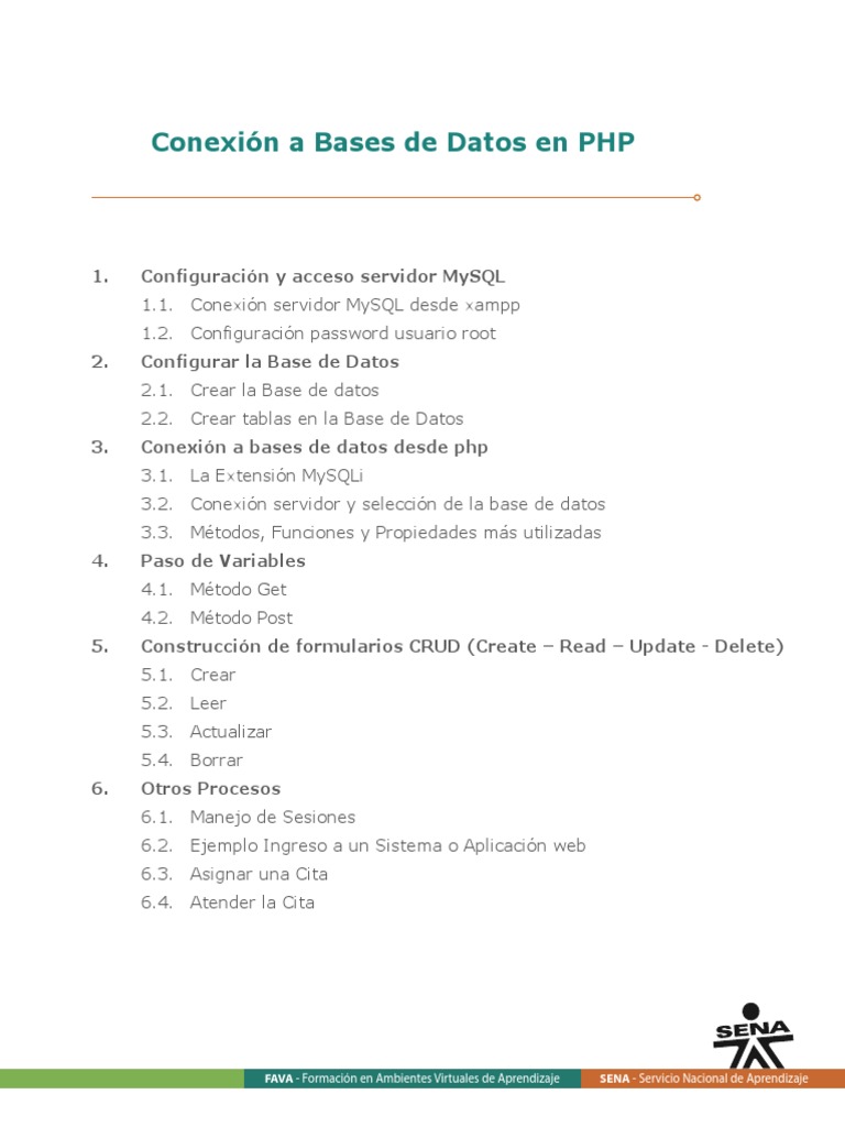Conexión A Bases de Datos en PHP PDF | PDF | Servidor web | Internet y web