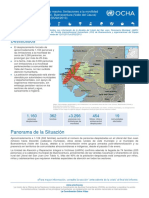 Desplazamiento masivo en Colombia afecta a más de 4.500 personas en el Litoral del San Juan y Buenaventura