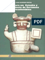 MANRIQUE PEREYRA, E. 2001. Guia para Un Estudio y Tratamiento de La Cerámica Precolombina PDF