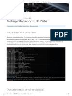 Metasploitable - VSFTP Parte I - Sombrero Blanco