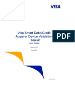 Visa Smart Debit Credit Acquirer Device Validation Toolkit