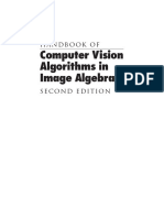 Computer vision algorithms in image algebra