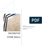 Decorative Stone Walls: Golgojan Alexandru Octavian