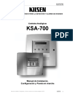 Central Analogica KSA700 Installation v1-1 (Spanish)