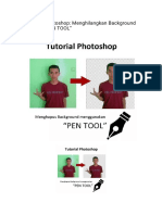 Tutorial Photoshop - Menghilangkan Background Dengan - PEN TOOL - Kelas Desain - Belajar Desain Grafis Mudah