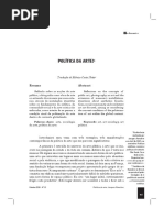 Rancière_Política Da Arte