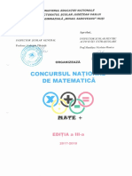 Concursul national de matematica Mate +