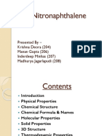 1-Nitronaphthalene Properties