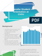 Transfer Student Orientation