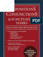 Prepositions Conjunctions &amp Punctuation Marks