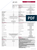 OLED C8 Product Spec Sheet