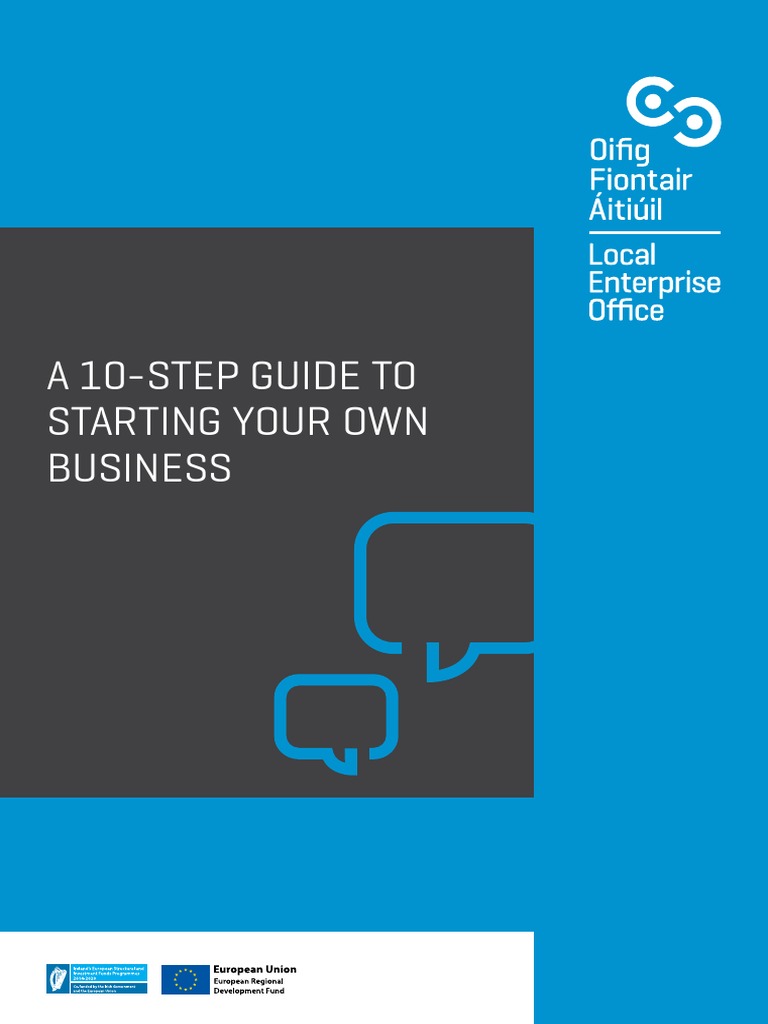10 Steps to Start Your Business Guide | PDF | Startup Company | Small ...