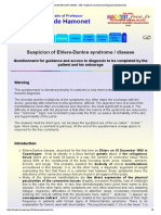 Professor Claude Hamonet's Website - SE... and Access To Diagnosis Questionnaire