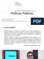 Políticas Públicas na UFS