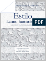 Manual Estilistico Latino-humanistico