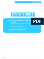 Data Sheet: Formulae For System Design & Graph Calculation Nomograms