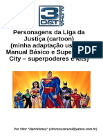3D&T Alpha - Liga Da Justiça - Personagens - Biblioteca Élfica