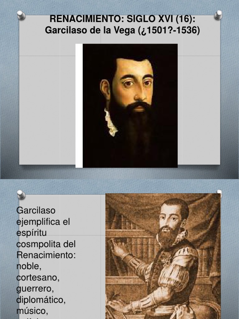 Renacimiento Siglo Xvi (16) Garcilaso de