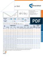 Datasheet: uni MPB C Straight Running Belt