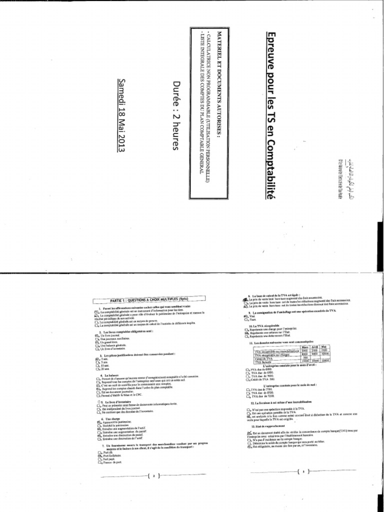 Concours ONE 2013 | PDF