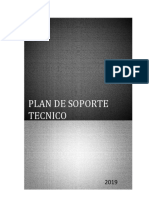 Plan de Soporte