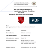 Informe Metodos NumericosMaclauri