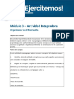 Módulo 3 - Organizador de conceptos procesales