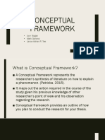 Group 7 Conceputal Framework