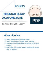 Trigger Points Release Through Scalp Acupuncture