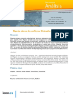 Análisis del conflicto de Boko Haram en Nigeria