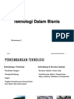 Technoprenuership 2 Teknologi Dalam Bisnis