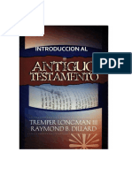 LONGMAN, Tremper III y DILLARD, Raymond B. INTRODUCCIÓN AL ANTIGUO TESTAMENTO PDF