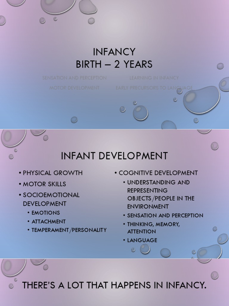 Understanding Infant Development Stages | PDF | Perception | Infants