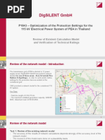 Digsilent GMBH: P1843 - Optimization of The Protection Settings For The 115 KV Electrical Power System of PEA in Thailand