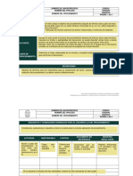 Plantilla Procedimiento