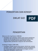 Pengertian Dan Konsep Diklat