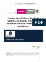 Violencia Social y de Género en Áreas de Influencia PDF