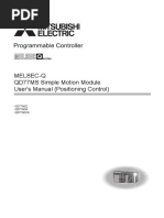 MELSEC-Q QD77MS Simple Motion Module User's Manual (Positioning Control) PDF