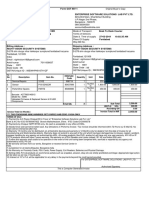 GST Invoice for Security Systems Parts