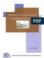 European Police Science and Research Bulletin