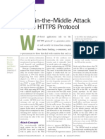 Man-In-The-Middle Attack To The Https Protocol: Basic Training