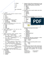 3.2 KD - Soal Pilihan Ganda Pemrograman Berorientasi Objek