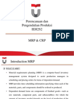 Introduction to Material Requirements Planning (MRP) Concepts and Examples