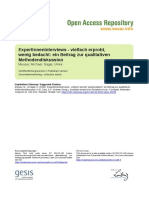 M Meuser&U Nagel-Expertinneninterviews-vielfach Erprobt PDF